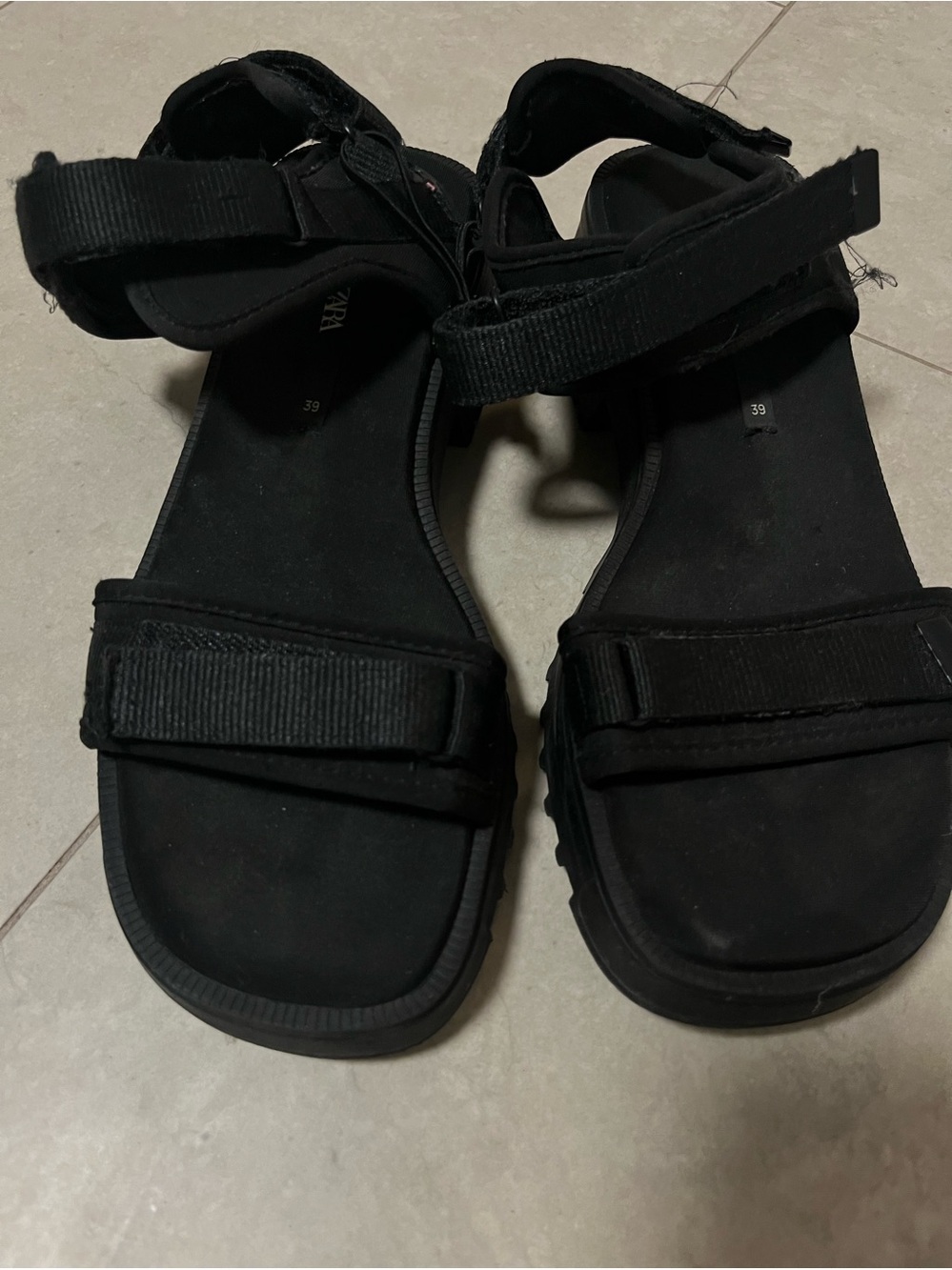 Black women’s ' Adjustable Strap Sandals - Brand: